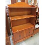 A teak bookcase by Morris of Glasgow