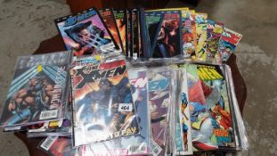 A large quantity of X-Men comics includi