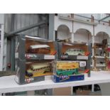 4 Corgi classics Bedford OB coaches and