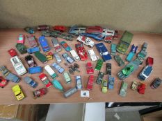 A mixed lot of die cast toys including D