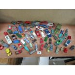 A mixed lot of die cast toys including D