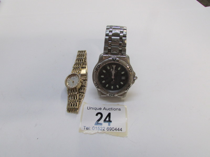 A Gent's Rotary wristwatch and a Ladies