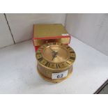 An Imhof Swiss clock in box