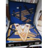 A case of Masonic regalia