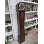 An Art Deco Grandmother clock