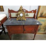 A marble top washstand