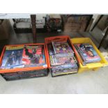 3 boxes of comics and magazines includin