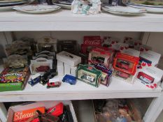 A mixed lot of die cast models