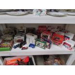 A mixed lot of die cast models