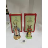 2 boxed Royal Doulton Bunnikins, King Ri