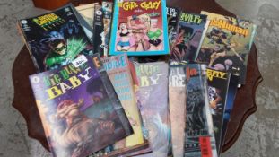A collection of Dark Horse comics includ