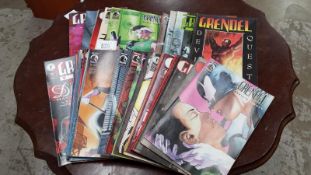 A collection of Grendel graphic novels a