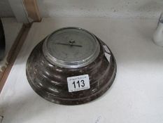 A Cornish Serpentine barometer