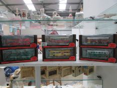 6 boxed exclusive first editions buses a