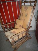 An American rocking chair
