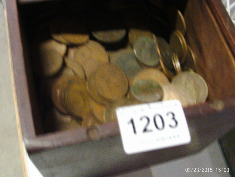 A box of UK Coinage including Victorian