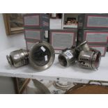 2 carbide cycle lamps including Powell a