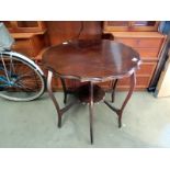 A Victorian mahogany occasional table