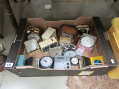 A box of clocks