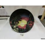 A Moorcroft 'Caribean Evening' plate