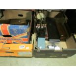 A mixed lot of cased tools including mic