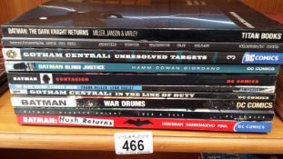 10 Batman Graphic Novels including Dark