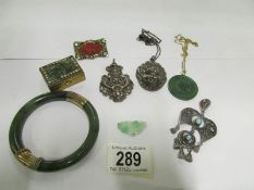 A mixed lot of ethnic and oriental penda
