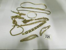 A Toledo bracelet and other jewellery