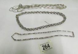 3 necklaces all stamped 925