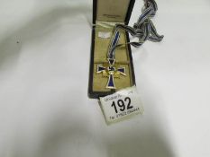A German Nazi ladies enamel birth medal