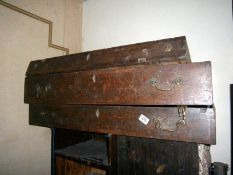 3 Georgian drawers