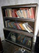 A bookcase & books