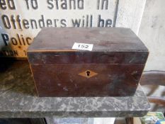 A Victorian 'caddy' box