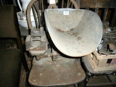 A set of grocers scales & weights