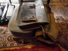 A Gladstone doctors bag, stachel & 2 lea