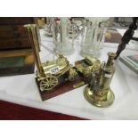 A brass model of Stephenson's rocket and