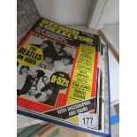 A folder of Record Collector magazines