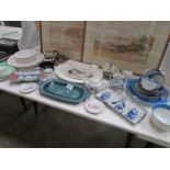 A mixed lot of china