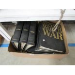 A quantity of History of WW2 in binders