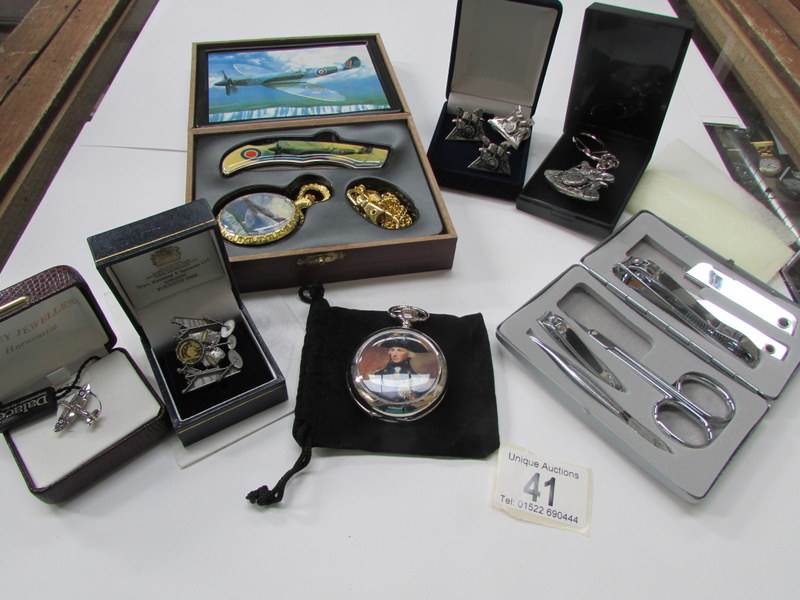 A mixed lot of Gentlemen's jewellery