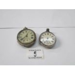 2 old pocket watches in working order