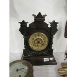 A ginger bread mantel clock