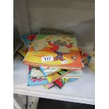 A quantity of children's annuals etc