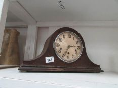 A mantel clock