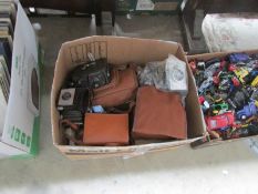 A box of old camera's