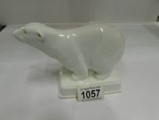 A Coalport polar bear figure