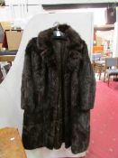 A mink coat