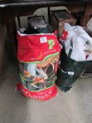 2 large sacks of assorted postage stamps