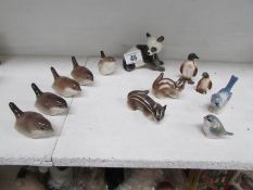 12 animal figures including USSR