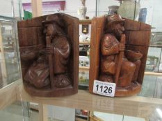 A pair of Black Forest book ends